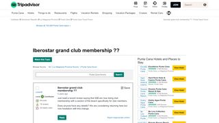 
                            4. Iberostar grand club membership ?? - Punta Cana Forum - TripAdvisor