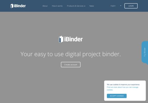 
                            2. iBinder.com - Building on simplicity