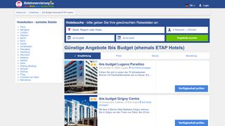 
                            5. Ibis Budget (ehemals ETAP Hotels) - Hotelreservierung.de