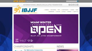 
                            1. IBJJF - International Brazilian Jiu-Jitsu Federation