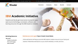 
                            6. IBM Academic Initiative – Marketing Resources – Kivuto