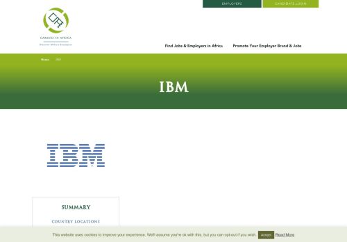 
                            12. IBM - Careers in Africa