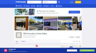 
                            5. IBM Innovation Center Dallas - Southwest Dallas - 2 tips - Foursquare