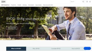 
                            12. IBM MobileFirst BYOD – Bring Your Own Device - Singapore