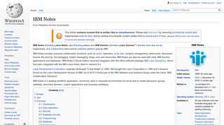 
                            10. IBM Notes - Wikipedia