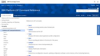 
                            13. IBM Platform LSF Command Reference