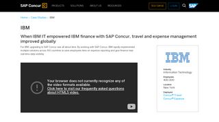 
                            6. IBM - SAP Concur Australia