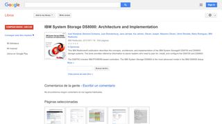 
                            13. IBM System Storage DS8000: Architecture and Implementation - Resultado de Google Books