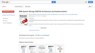 
                            12. IBM System Storage DS8700 Architecture and Implementation - Resultado de Google Books