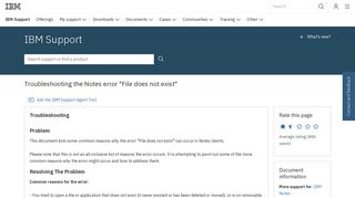 
                            4. IBM Troubleshooting the Notes error 