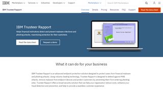 
                            9. IBM Trusteer Rapport - Overview - United States
