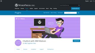
                            11. IBM Watson Assistant | WordPress.org