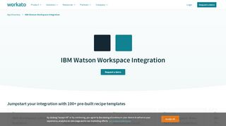 
                            11. IBM Watson Workspace integration and workflow automation | Workato