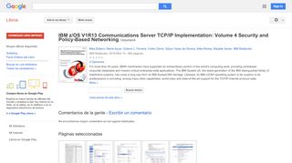 
                            10. IBM z/OS V1R13 Communications Server TCP/IP Implementation: Volume 4 ...