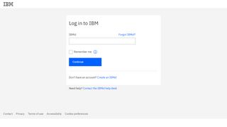 
                            3. IBMid - Sign in or create an IBMid