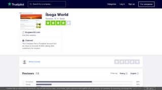 
                            1. ÍbogaWorld Reviews | Read Customer Service Reviews of ibogaworld ...