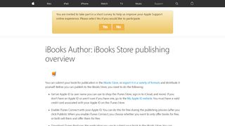
                            3. iBooks Author: iBooks Store publishing overview - Apple Support
