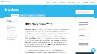 
                            6. IBPS Clerk 2017 Exam: CWE Clerks -VII Notification at www.ibps.in