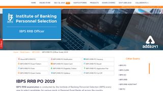 
                            11. IBPS RRB PO 2019: Exam Dates, Pattern, Syllabus & Eligibility