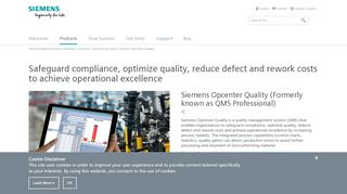 
                            13. IBS QMS: Main Page — Siemens PLM