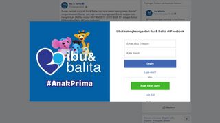 
                            7. Ibu & Balita - Sudah menjadi anggota Ibu & Balita, tapi... | Facebook