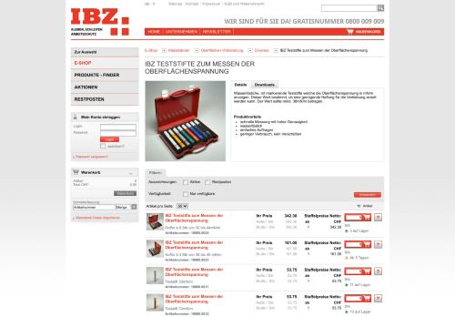 
                            6. IBZ Teststifte - IBZ Industrie AG