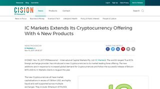 
                            9. IC Markets Extends Its Cryptocurrency Offering With 4 New Products