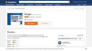 
                            13. Ic3.gov Reviews - 32 Reviews of Ic3.gov | Sitejabber