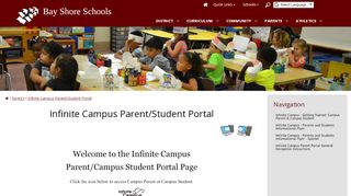 
                            13. iCampus Parent Portal - Bay Shore Schools