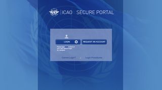 
                            1. ICAO Portal login
