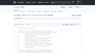 
                            13. icAPI/Login.html at master · inContact/icAPI · GitHub