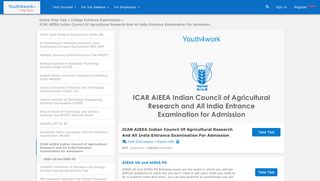 
                            12. ICAR AIEEA | Entrance Paper | Online Entrance Exam | Test Series