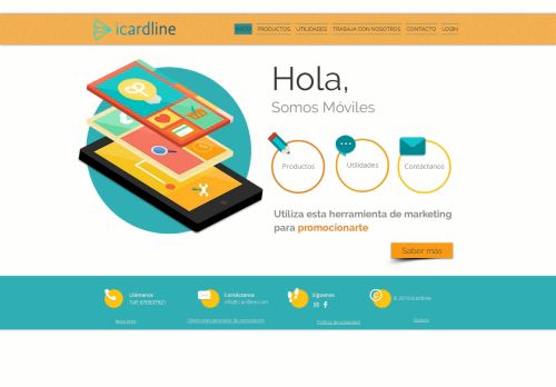 
                            3. Icardline: Tarjeta Digital | España