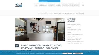 
                            6. iCare Manager. La startup che porta nel futuro i saloni di bellezza ...