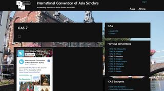 
                            9. ICAS 7 - International Convention of Asia Scholars | Accelerating ...