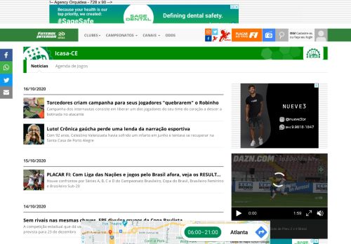 
                            4. Icasa-CE - Notícias e Agenda de Jogos - Futebol Interior