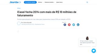 
                            8. iCasei fecha 2014 com mais de R$ 10 milhões de faturamento