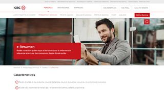
                            5. ICBC | Productos - Consultá tus consumos con E-Resumen