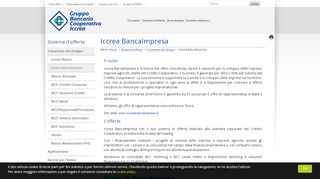 
                            2. Iccrea BancaImpresa - Gruppo bancario Iccrea