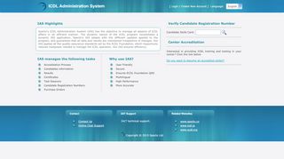 
                            8. ICDL Administration System