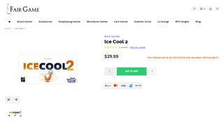 
                            7. Ice Cool 2 - Fair Game