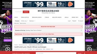 
                            10. Ice3X and Luno: South African exchanges | MyBroadband