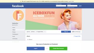 
                            8. Iceboxfun - About | Facebook