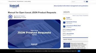 
                            12. Iceclog: Manual for Open Icecat JSON Product Requests