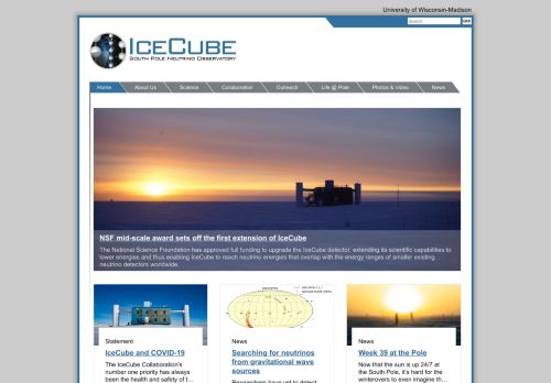 
                            10. IceCube Neutrino Observatory