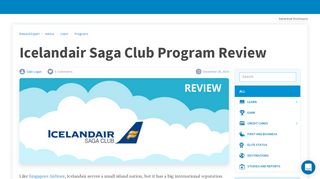 
                            7. Icelandair Saga Club Program Review - RewardExpert.com