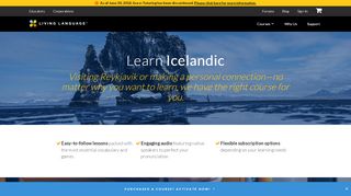 
                            8. Icelandic Online Courses - Living Language