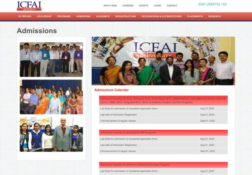 
                            5. ICFAI University, Tripura | Full-time Campus Programs | Distance ...