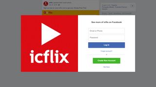
                            3. icflix - Sign up now on www.icflix.com to get your 30-day... | Facebook