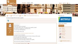 
                            4. Ich brauch dringend Hilfe mit meiner LoginBox - typo3.net